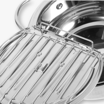 Stainless Clad Frying Pot