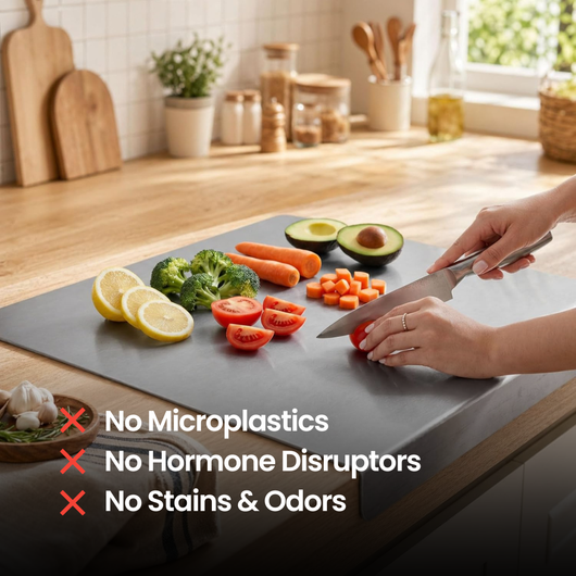 Jouvane™ Stainless Cutting Board
