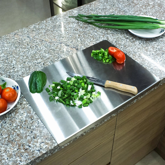 Jouvane™ Stainless Cutting Board