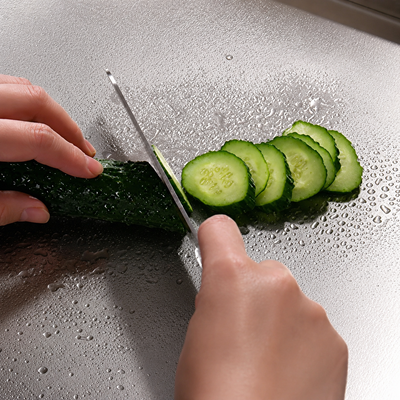 Jouvane™ Stainless Cutting Board