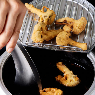 Stainless Clad Frying Pot